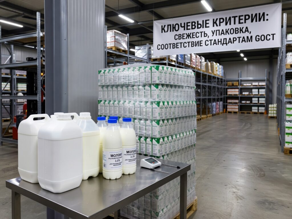 Молоко для ресторанов, кафе и кофеен: ключевые критерии выбора при оптовых закупках